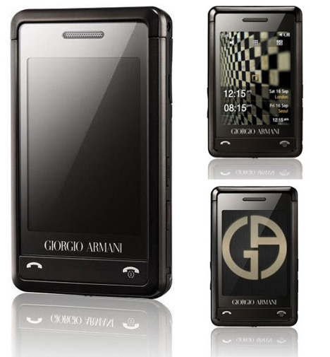 Giorgio Armani Credit Card-sized Samsung Phone