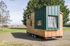 With A Kitchen That Extends Into An Outdoor Bar, The Mirasol Tiny Home Is Great For Hosting Parties